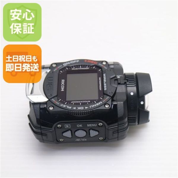 新品同様 WG-M1 ブラック 即日発送 コンデジ RICOH 本体 土日祝発送OK 08000
