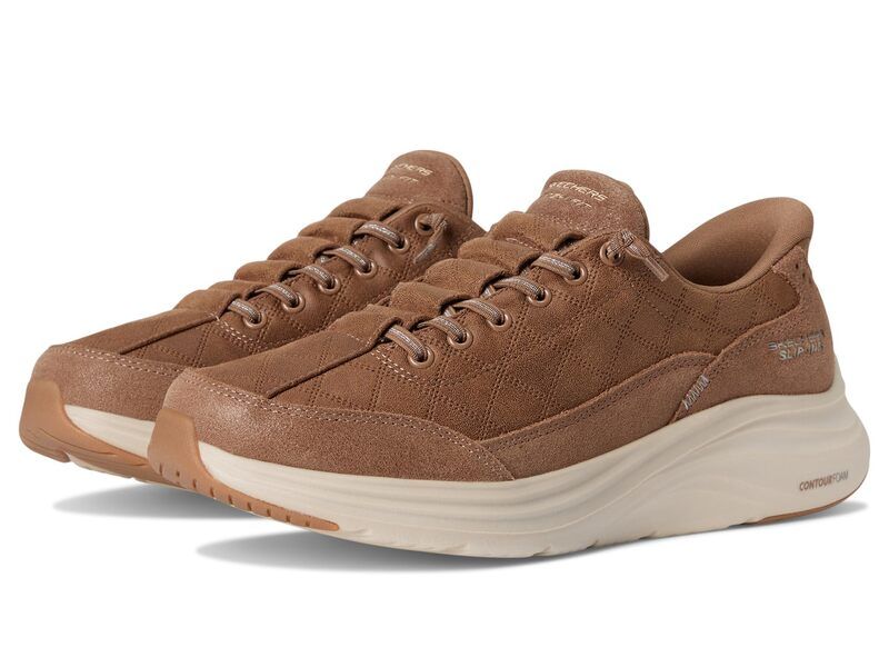 スケッチャーズ レディース シューズ スニーカー SKECHERS Contour Foam Cozy Fit Hands Free Slipins Chestnut 18,706円