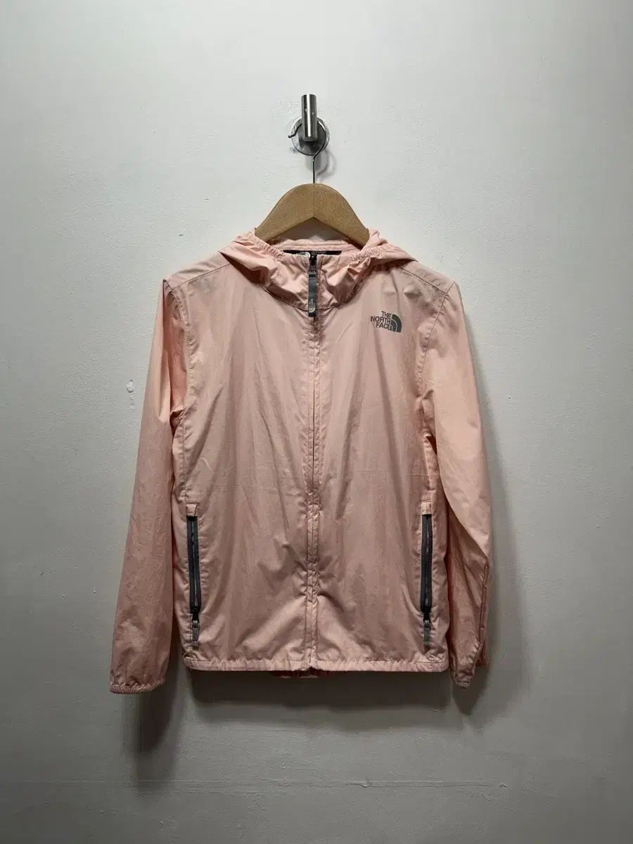 THE NORTH FACE ザノースフェイス ピンク ウィンドブレーカー フードジップアップ 10/12