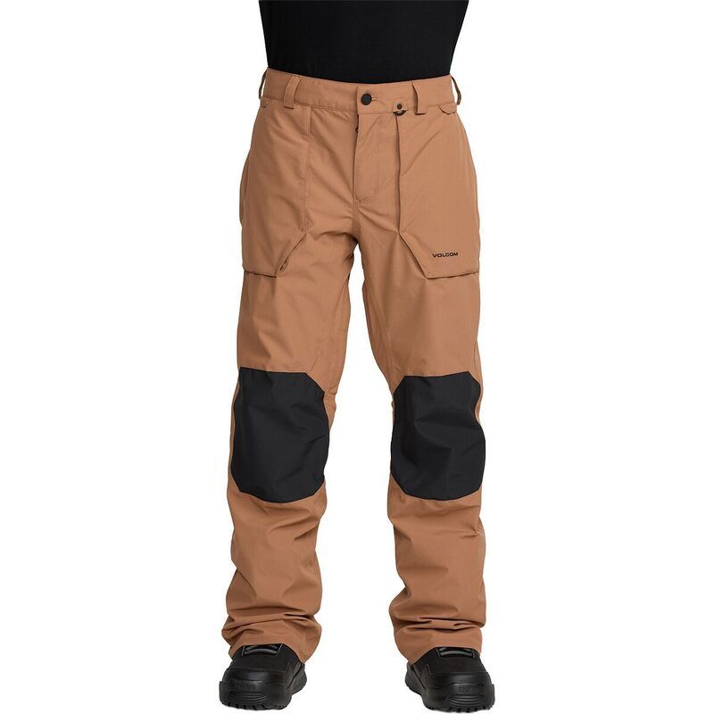 ボルコム メンズ ボトムス カジュアルパンツ Volcom Roan Bib Mens Terra Brown ブラウン