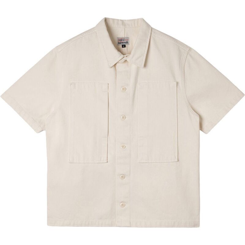 スタンレイ メンズ トップス シャツ Stan Ray Painter Shirt Mens Natural Twill