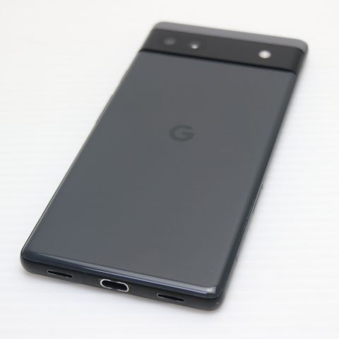 美品 SIMフリー Google Pixel 6a チャコール スマホ 白ロム 土日祝発送