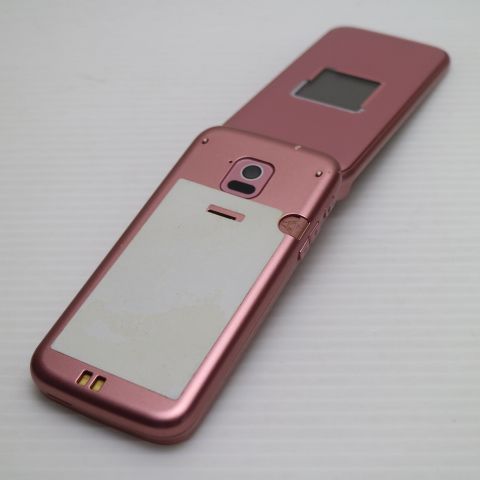 良品中古 F-02J らくらくホン ピンク 即日発送 ガラケー DoCoMo 富士通