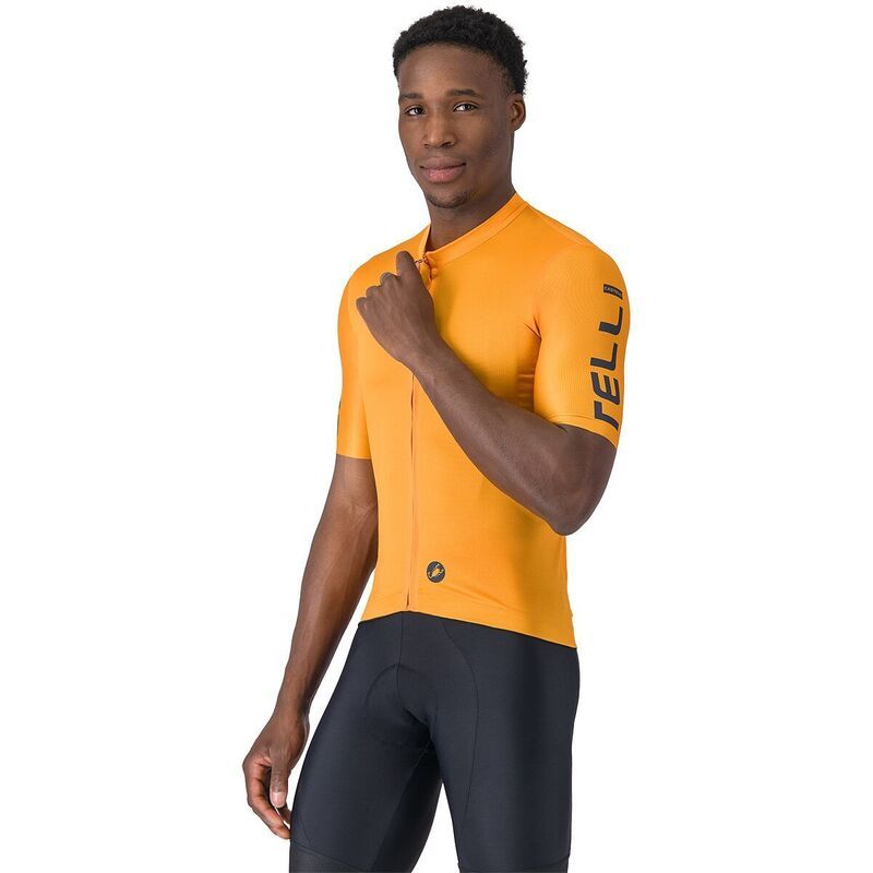 カステリ メンズ トップス Tシャツ ジャージー Castelli Entratapex Jersey Mens Vivid OrangeTwilight Blue ブルー