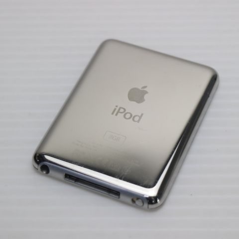 超美品 iPOD nano 第3世代 8GB シルバー 即日発送 MA980J/A 本体 土日