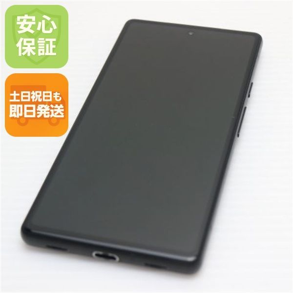 美品 SIMフリー Google Pixel 6a チャコール スマホ 白ロム 土日祝発送