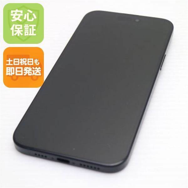 新品同様 SIMフリー iPhone15 Plus 128GB ブラック スマホ Apple 即日発送 土日祝発送OK 08000 51,360円