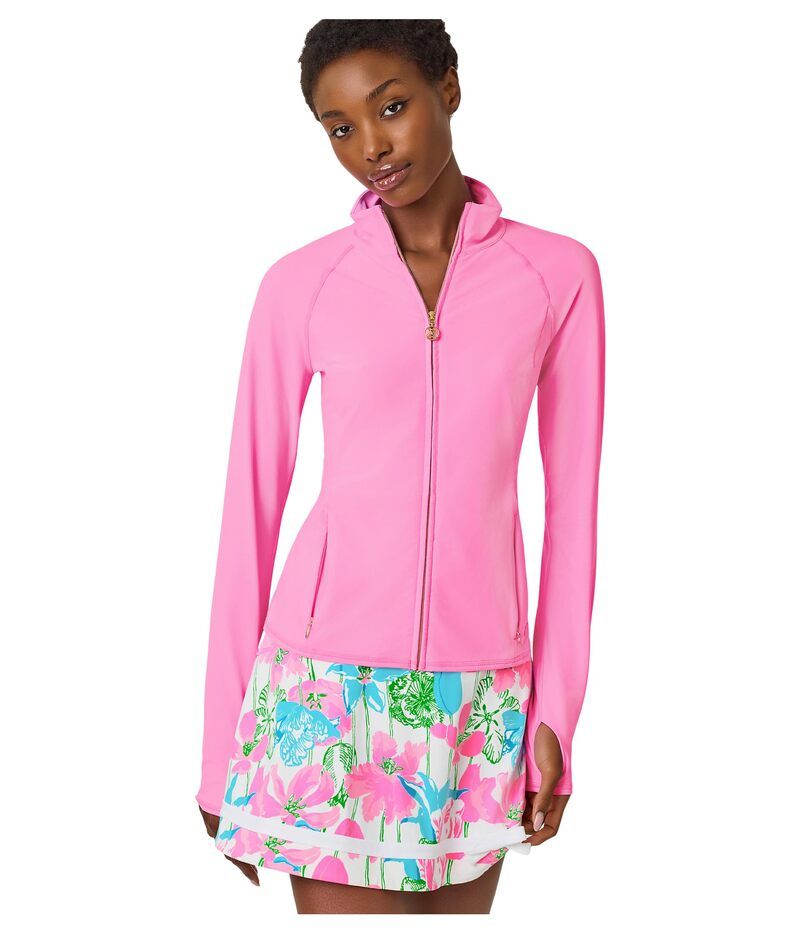 リリーピュリッツァー レディース アウター コート ジャケット Lilly Pulitzer Breaker Jacket Upf 50 Pink Worth ピンク