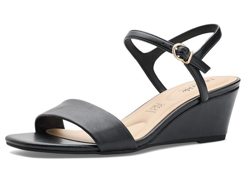ライフストライド レディース シューズ ヒール サンダル LifeStride Sawyer Strappy Sandals Black ブラック