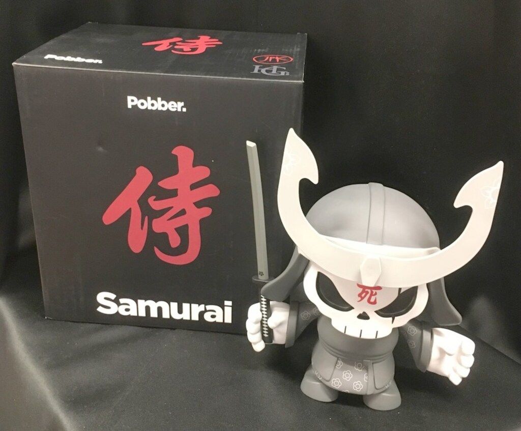 POBBER. HUCK GEE×JON-PAUL KAISER SKULLHEAD SAMURAI