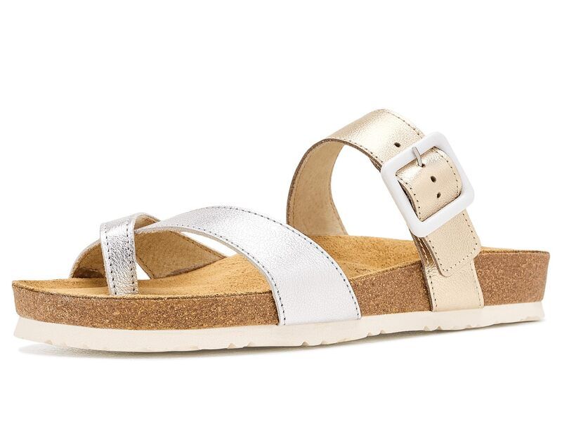 ナオト レディース シューズ サンダル Naot Fresno Silver Leather シルバー