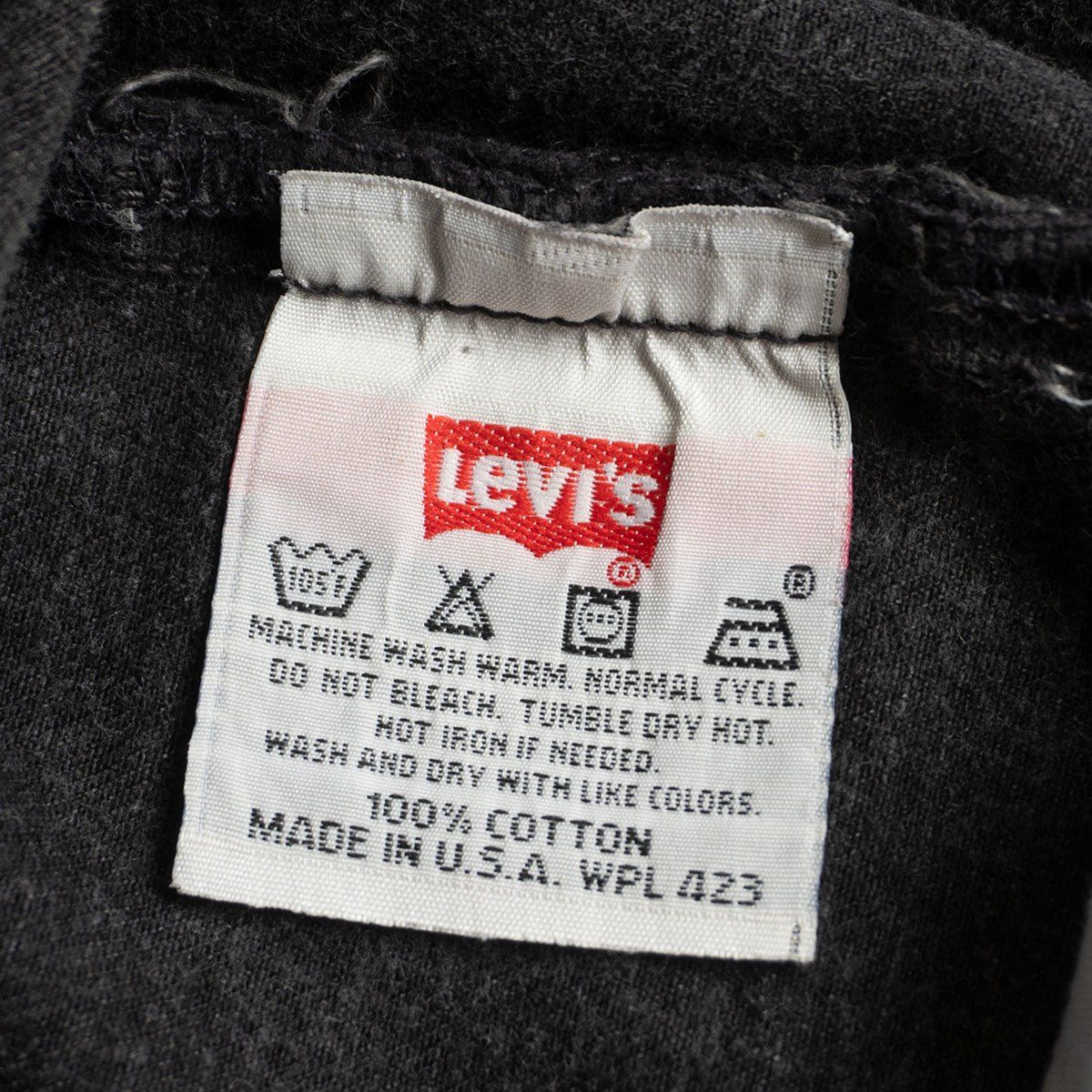 後染め/ゴールデンサイズ】 LEVI'S 【90s/501 ブラックデニム デニム