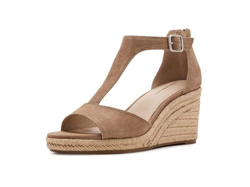 ラッキーブランド レディース シューズ ヒール サンダル Lucky Brand Cyleste TStrap Wedge Sandals Porcini