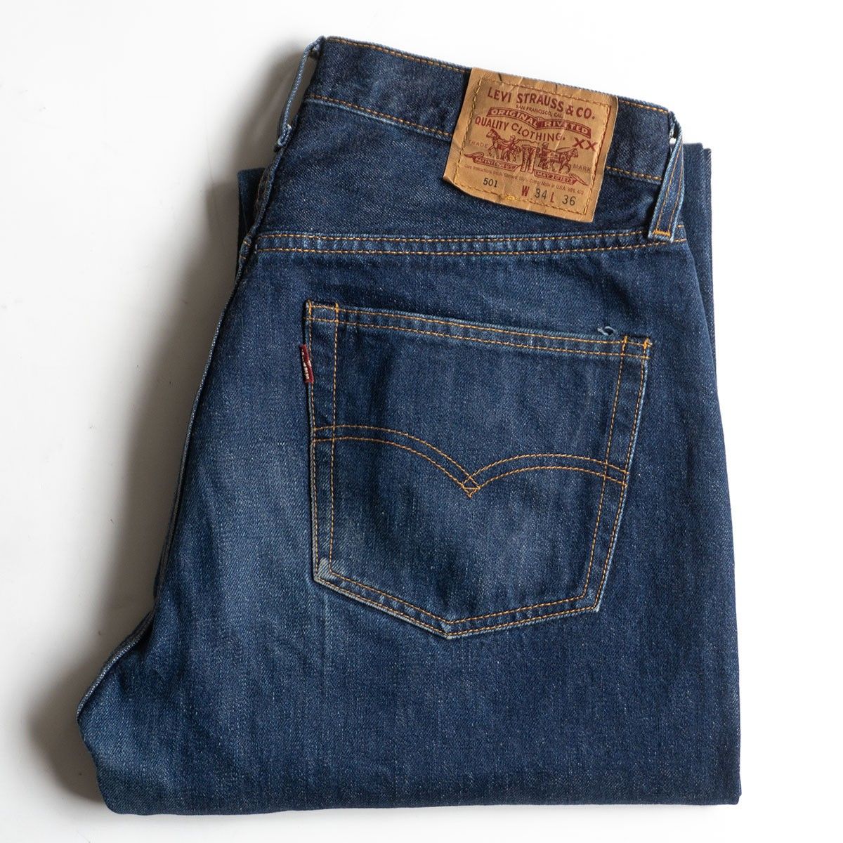LEVI‘S 501XX ビックE アメリカ製 バレンシアデニム バレンシア製】 LEVI'S 【 501XX ビッグE デニムパンツ 】34×36