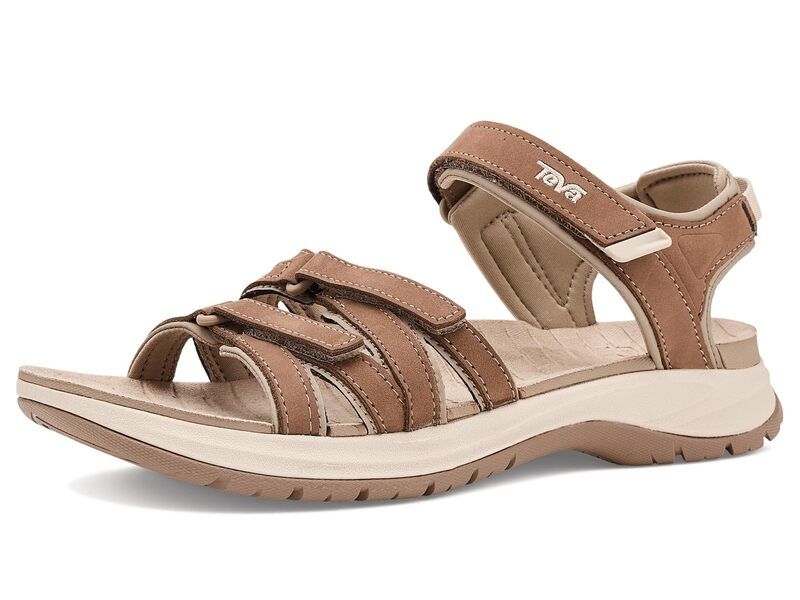 テバ レディース シューズ サンダル レザー Teva Tirra Sport Leather Caribou