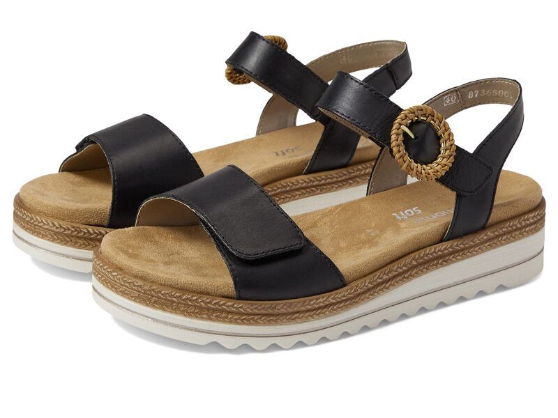 リーカー レディース シューズ サンダル Rieker Jocelyn 52 Black ブラック