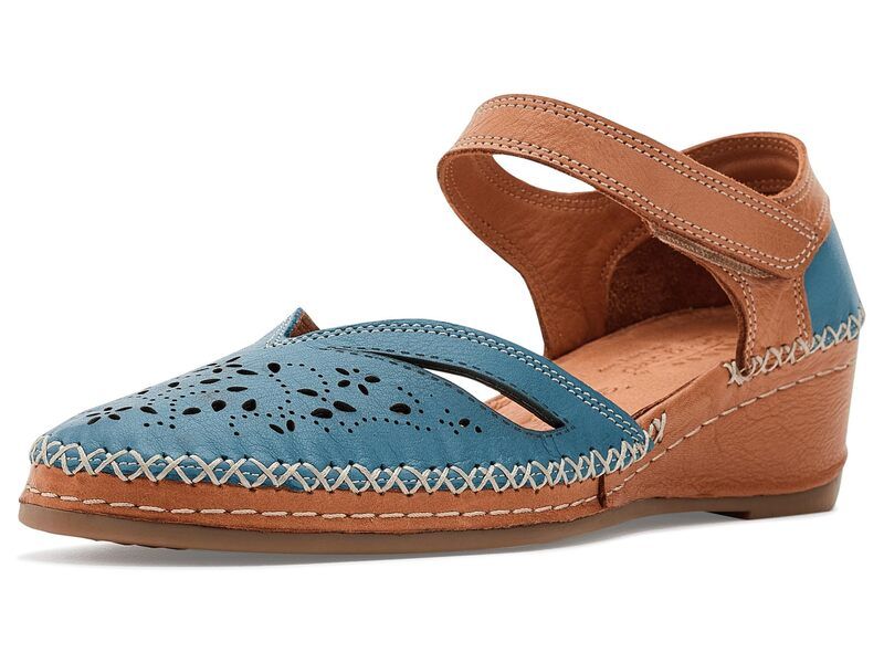 スプリングステップ レディース シューズ ヒール Spring Step Ezlyn Denimulti デニム