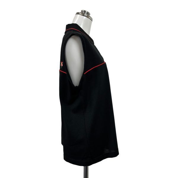 □ 美品 レオナール LEONARD SPORTポロシャツ トップス ノースリーブ