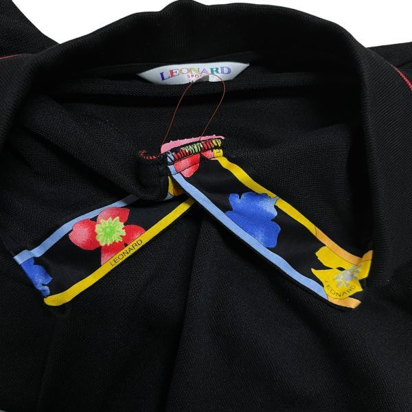 □ 美品 レオナール LEONARD SPORTポロシャツ トップス ノースリーブ