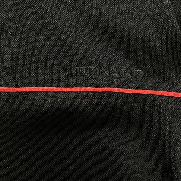 □ 美品 レオナール LEONARD SPORTポロシャツ トップス ノースリーブ