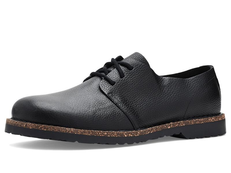 ビルケンシュトック メンズ シューズ オックスフォード レース レザー Birkenstock Uppsala Low Lace Up Leather Black ブラック