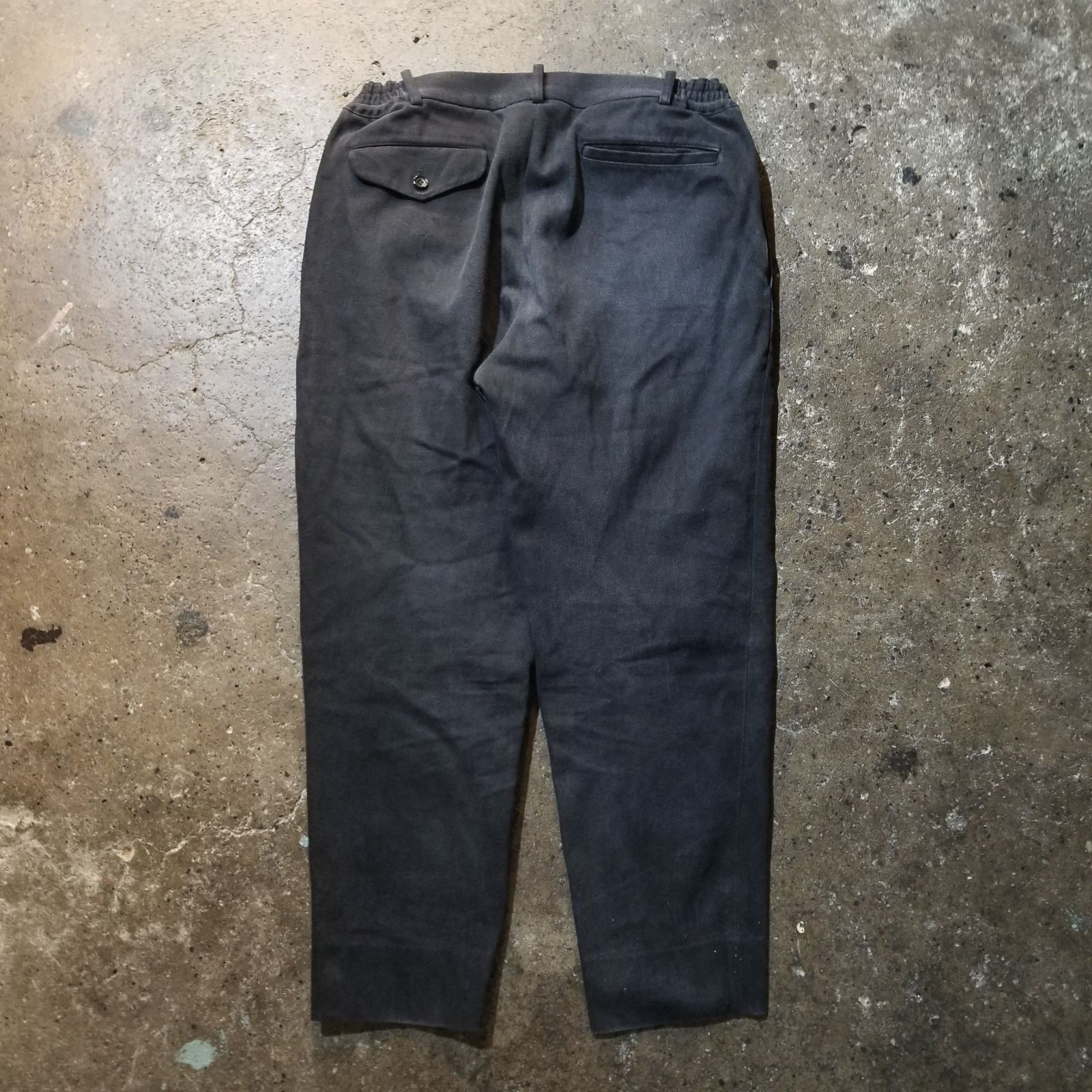 COMME des GARCONS HOMME DEUX ギャバ イージーパンツ COMME des GARCONS HOMME DEUX 22aw カツラギコットンイージーパンツ S