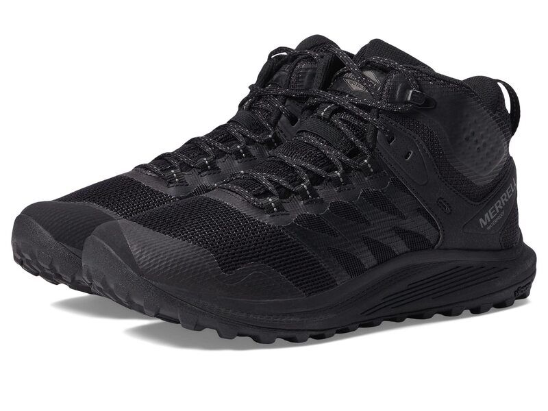 メレル メンズ シューズ ブーツ・レインブーツ Merrell Work Nova 3 Mid Wp BlackCharcoal ブラック
