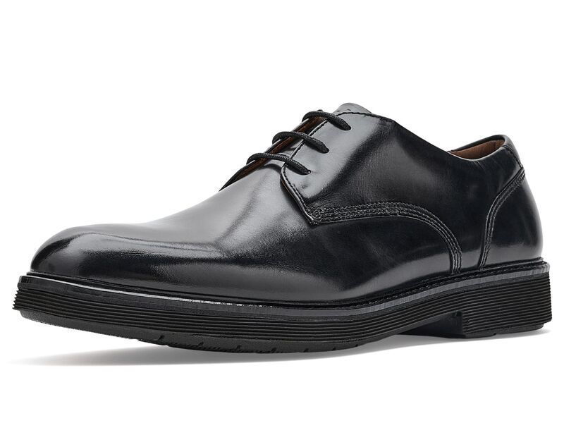 ジョンストンアンドマーフィー メンズ シューズ オックスフォード Johnston Murphy Tyson Dress Plain Toe Black Full Grai ブラック