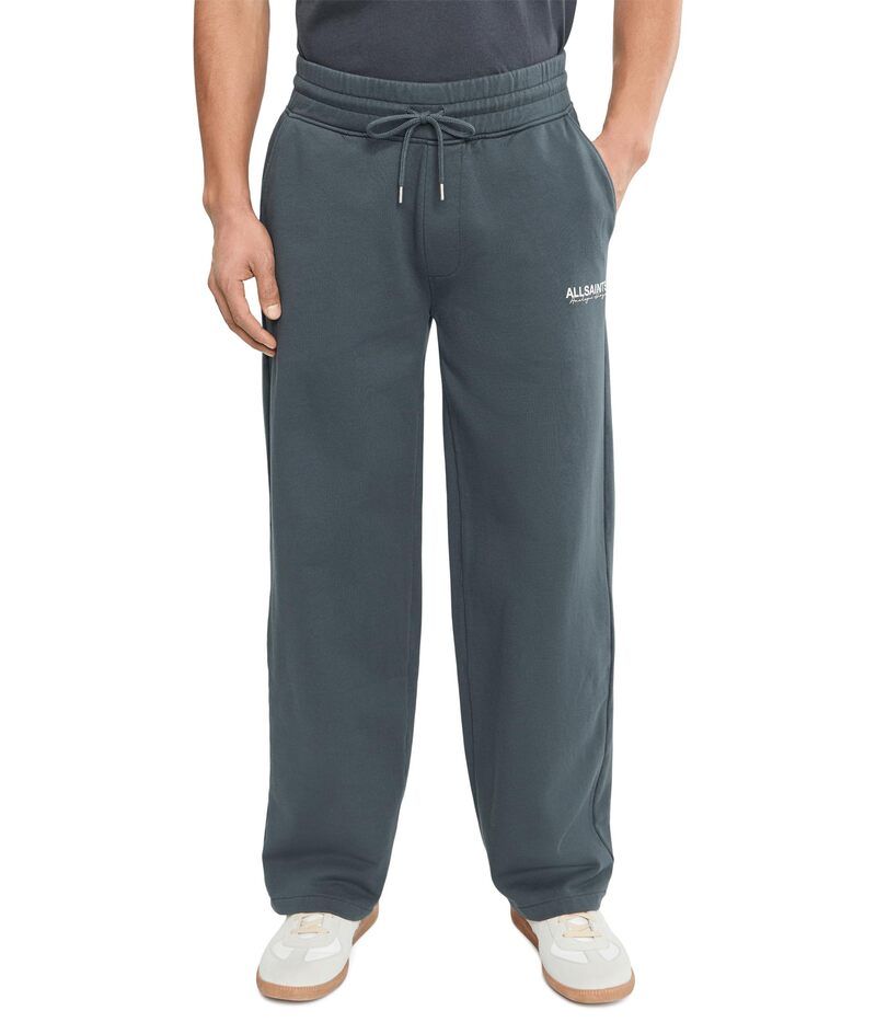 オールセインツ メンズ ボトムス カジュアルパンツ スウェットパンツ AllSaints Emblem Sweatpants Washed Black ブラック