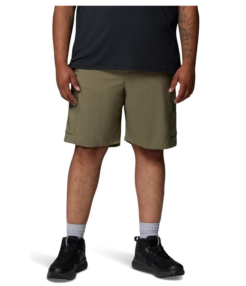コロンビア メンズ ボトムス ハーフパンツ・ショーツ トール ショートパンツ Columbia Big Tall Silveridge Utility Cargo Shortstone Green グリーン