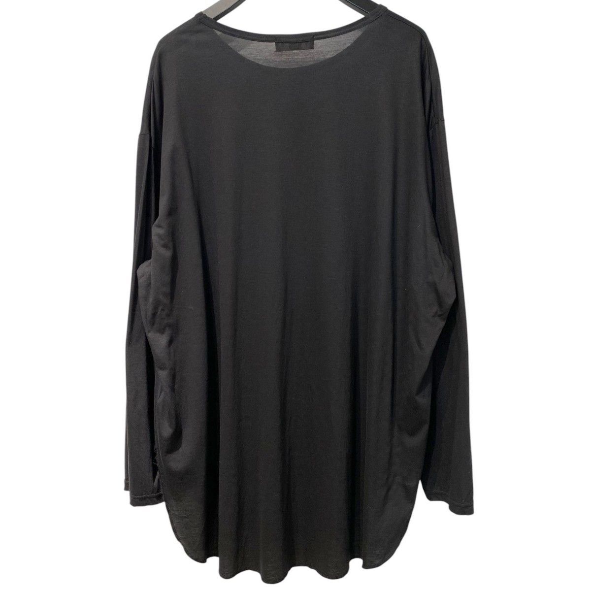 Yohji Yamamoto pour homme 迷惑ですか／Long Cut And Sew With Print 