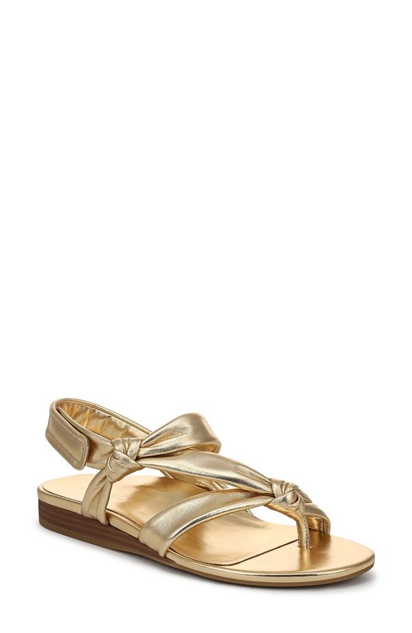 バイオニック レディース シューズ ヒール サンダル Vionic Geneva Strappy Sandal Gold ゴールド