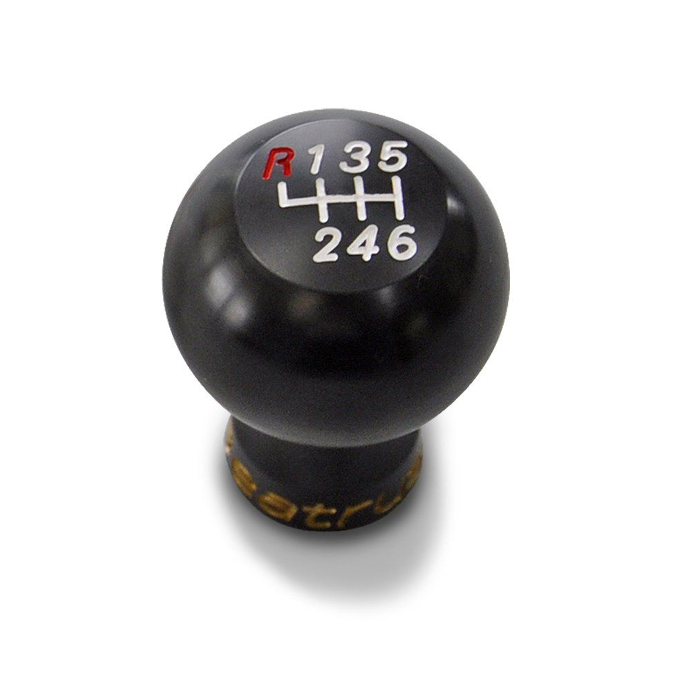 新品 Beatrush(ビートラッシュ) トヨタ 86 ZN6、スバル BRZ ZC6用(M12×1.25）ジュラコン?製シフトノブ タイプ-BR（ブラック）【A91212B-BR】