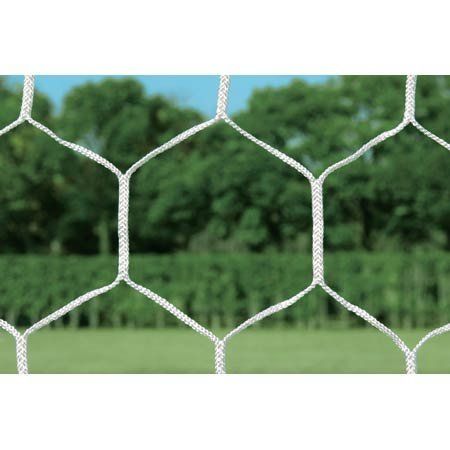 新品 TOEI LIGHT(トーエイライト) フットサル・ハンドゴールネット 白 無結節 亀甲目 2張1組 適合ゴールサイズ:幅310×上奥行90×下奥行130×高さ210cm B2190 B2190