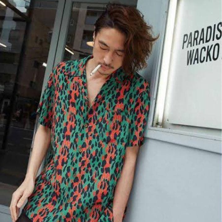 WACKOMARIA 21ss LEOPARD HAWAIIAN SHIRT XL ワコマリア 2021ss