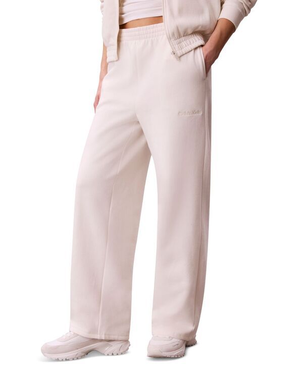 カルバンクライン レディース ボトムス カジュアルパンツ ストレート スウェットパンツ Calvin Klein Performance Womenstraight Leg Sweatpants Tofu