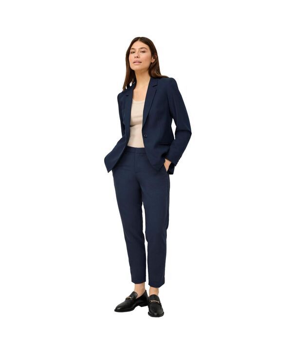 Ellos レディース ボトムス カジュアルパンツ ellos Womens Everyday Slim Pants Navy ネイビー