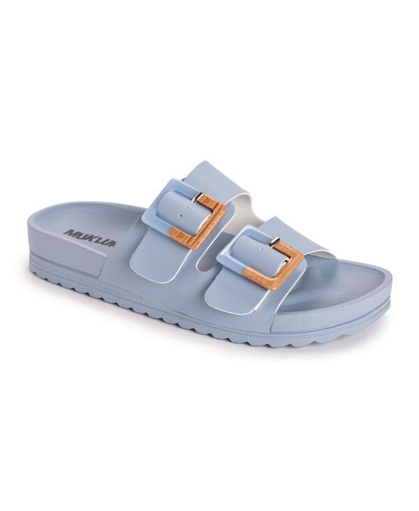 ムクルクス レディース シューズ サンダル MUK LUKS Womens Grand Cayman Sandal Chambray