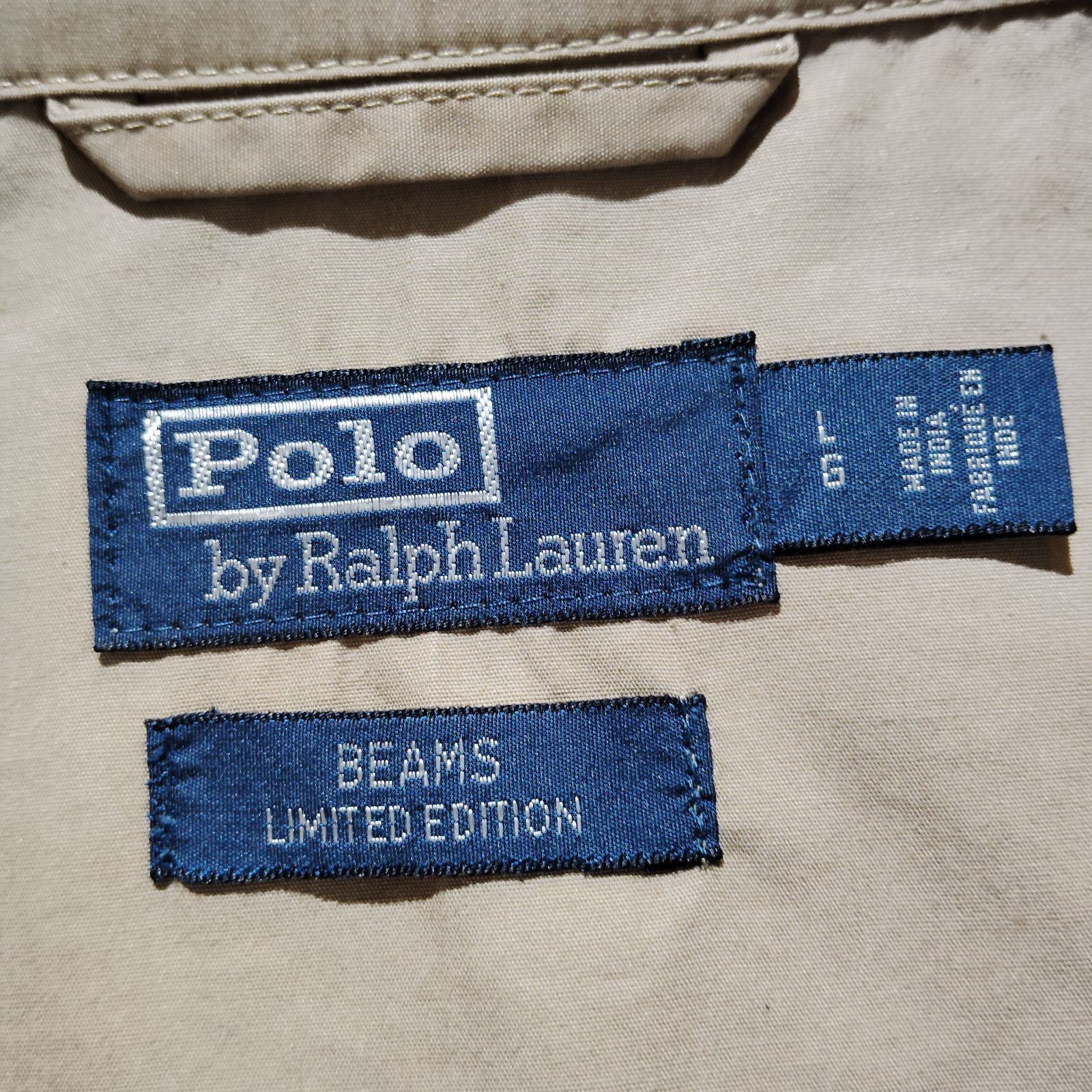 Polo Ralph Lauren BEAMS別注 ベイポート コットンウィンドブレーカー