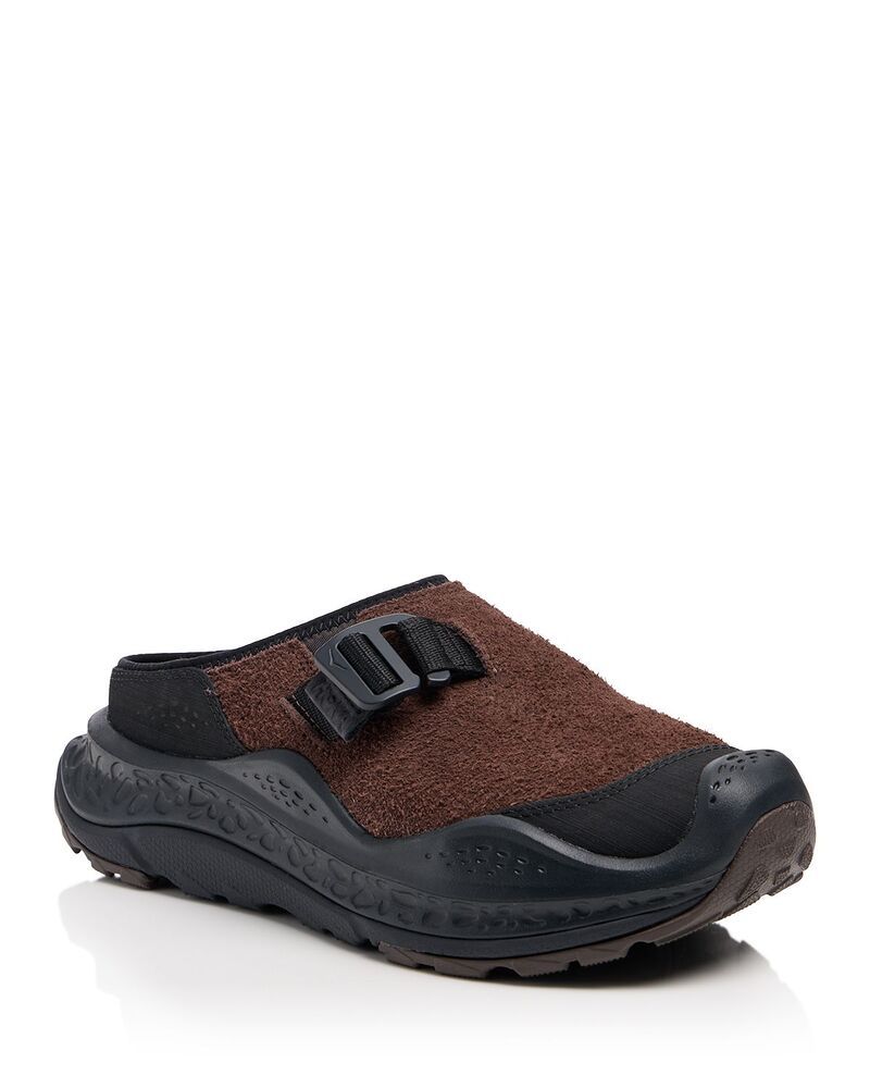 ホカオネオネ メンズ シューズ サンダル HOKA Mens Ora Primo Mules BlackWalnut ブラック