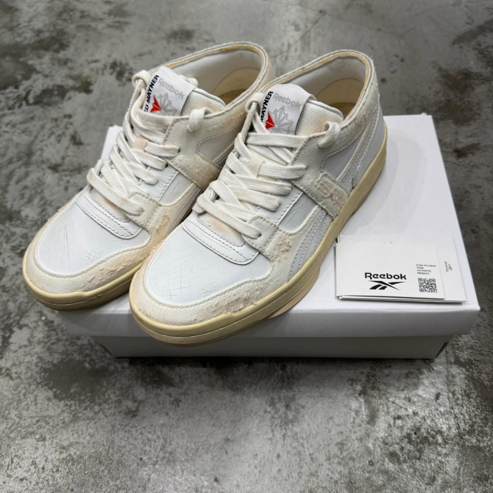 参考上代55000円 未使用 HED MAYNER × Reebok Cut Washed コラボ