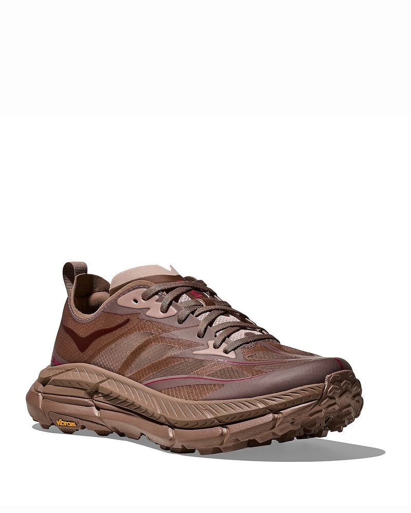 ホカオネオネ レディース シューズ スニーカー HOKA Womens Mafate Speed 4 Lite Running Sneakers Date SyrupDate Sugar