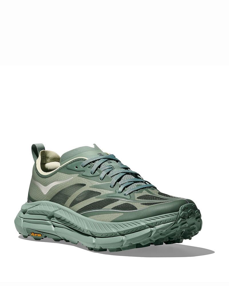 ホカオネオネ レディース シューズ スニーカー HOKA Womens Mafate Speed 4 Lite Running Sneakers RosemaryPale Melon