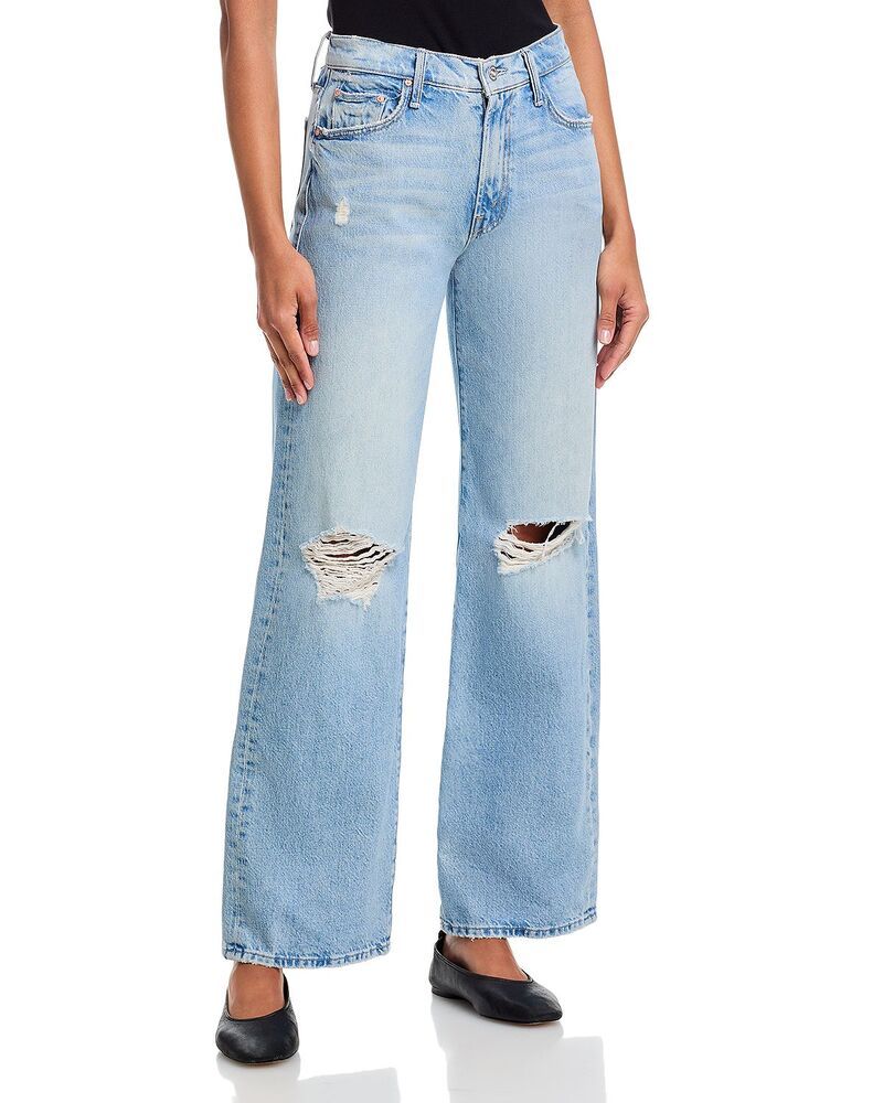 マザー レディース ボトムス デニムパンツ ジーンズ MOTHER The Mid Rise Maven Sneak Jeans in Reelin It In Reelin It