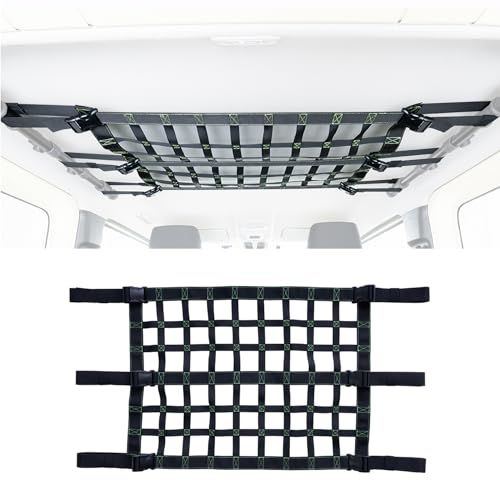 セイワ(SEIWA) スズキ ジムニー&シエラ (JB64/JB74) サイドバー用 ルーフトップネット バックル固定 IMP366 天井収納 便利グッズ アウトドア 車中泊 レジャー 【対応車種】三菱 デリカミニ/日産 ルークス/スズキ エ d0f2ae23