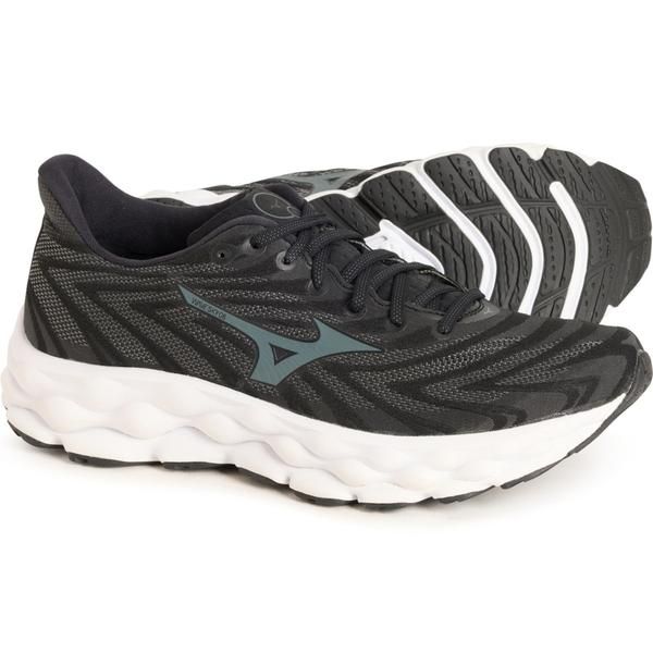 ミズノ メンズ シューズ スニーカー Mizuno Wave Sky 8 Running Shoes For Men BlackMetallic Grey ブラック 25,480円