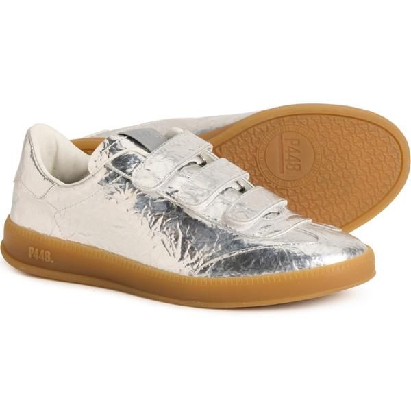 ピーフォーフォーエイト レディース シューズ スニーカー スエード P448 Made in Italy Monza Sneakers Suede For Women OliSil