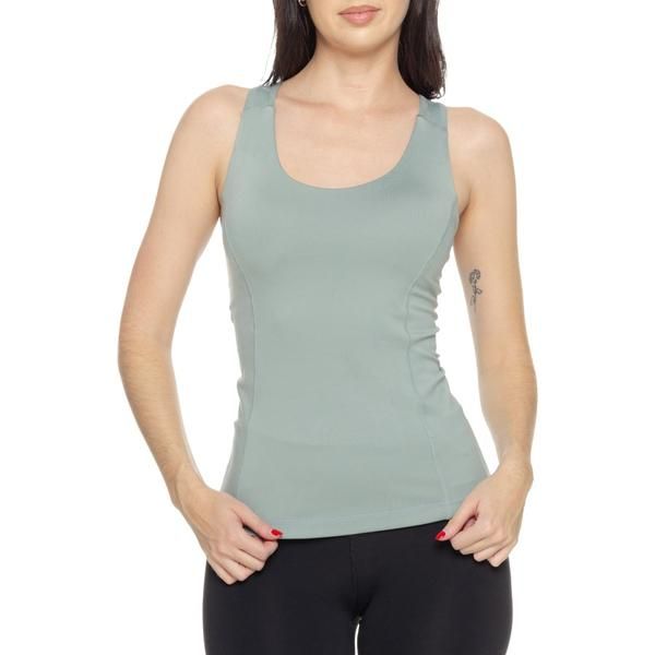 エディー バウアー レディース トップス シャツ Eddie Bauer Horizon ShelfBra Tank Top Chinois Green グリーン