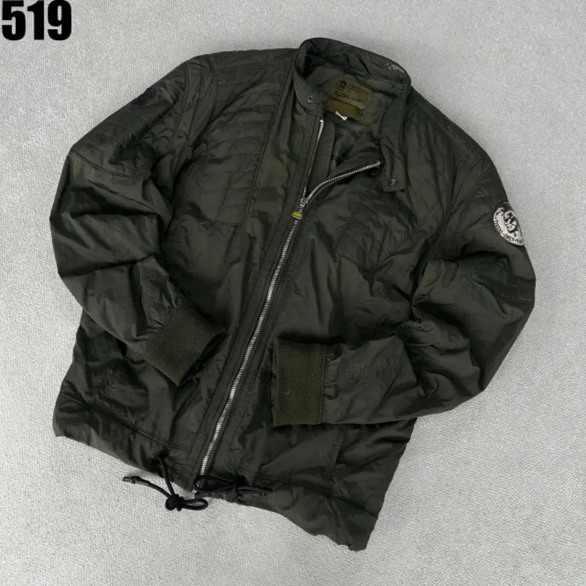 DIESEL ディーゼル カーキ色 ブルゾン ジャケット M