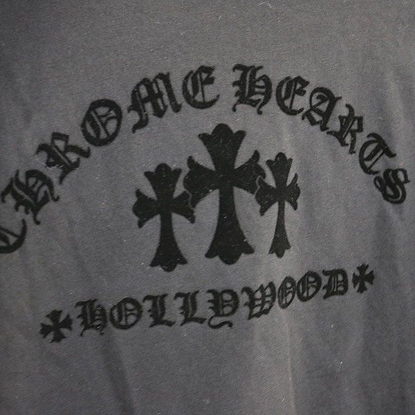 CHROME HEARTS 銀座店 クロムハーツ 新品 レディース 3セメタリークロス CHロゴ ロンT 長袖 size:S 黒 【30753】 CHROME HEARTS 銀座店 クロムハーツ 新品 レディース 3セメタリークロス CHロゴ ロンT 長袖 size:S 黒 【30753】
